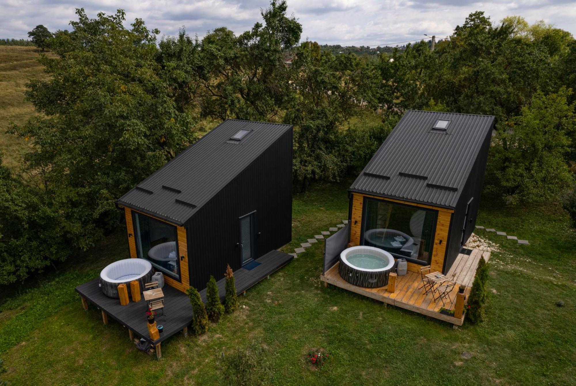 Campolongo Tiny Chalet Câmpulung Exterior foto